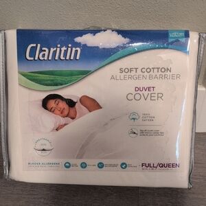 Soft Cotton Duvet Cover - Cream